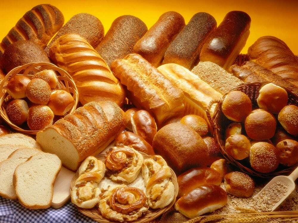 Bakery products including sliced bread, seeded loaves, and rolls formulated with a premium tapioca resistant starch.